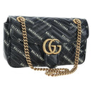 GUCCI GG Marmont The Hacker Project Bag Balenciaga Collaboration Auth 192458SAM-1