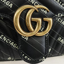 GUCCI GG Marmont The Hacker Project Bag Balenciaga Collaboration Auth 192458SAM-16