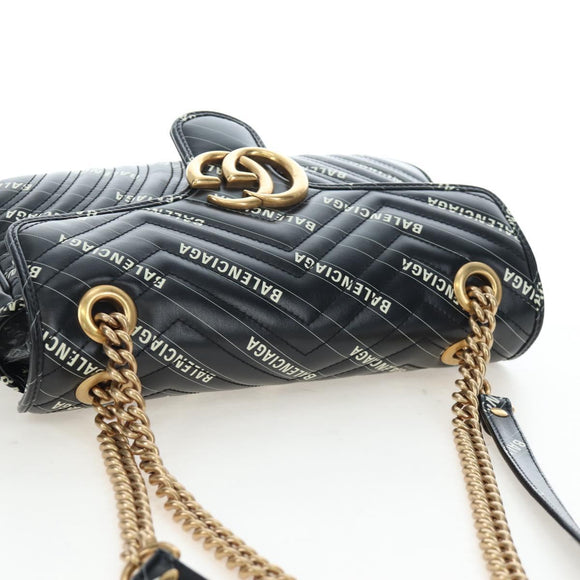 GUCCI GG Marmont The Hacker Project Bag Balenciaga Collaboration Auth 192458SAM