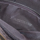 FENDI Zucca Canvas Mamma Baguette Shoulder Bag Brown Black Auth 192459M-11