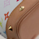 LOUIS VUITTON Multicolor Alma GM Hand Bag White M40441 LV Auth 192463SAV-11