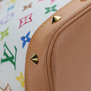 LOUIS VUITTON Multicolor Alma GM Hand Bag White M40441 LV Auth 192463SAV-13