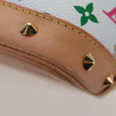 LOUIS VUITTON Multicolor Alma GM Hand Bag White M40441 LV Auth 192463SAV-14