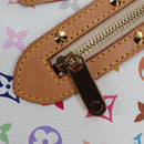 LOUIS VUITTON Multicolor Alma GM Hand Bag White M40441 LV Auth 192463SAV-15