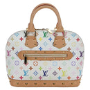 LOUIS VUITTON Multicolor Alma GM Hand Bag White M40441 LV Auth 192463SAV-2