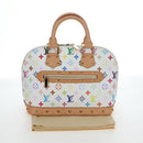 LOUIS VUITTON Multicolor Alma GM Hand Bag White M40441 LV Auth 192463SAV-26