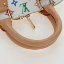 LOUIS VUITTON Multicolor Alma GM Hand Bag White M40441 LV Auth 192463SAV-7