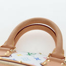 LOUIS VUITTON Multicolor Alma GM Hand Bag White M40441 LV Auth 192463SAV-9