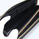 LOUIS VUITTON Epi Flower Zippy Wallet Long Wallet Black M62296 LV Auth 192465V-20