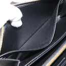 LOUIS VUITTON Epi Flower Zippy Wallet Long Wallet Black M62296 LV Auth 192465V-25