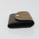 LOUIS VUITTON Monogram Reverse Porte Monnaie Rosary Purse M82333 LV Auth 192466M-3