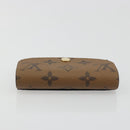 LOUIS VUITTON Monogram Reverse Porte Monnaie Rosary Purse M82333 LV Auth 192466M-5