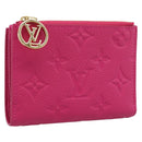 LOUIS VUITTON Monogram Empreinte Portefeuille Lisa Frozen Orchid LV Auth 192468M-1