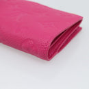 LOUIS VUITTON Monogram Empreinte Portefeuille Lisa Frozen Orchid LV Auth 192468M-10