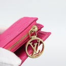 LOUIS VUITTON Monogram Empreinte Portefeuille Lisa Frozen Orchid LV Auth 192468M-12