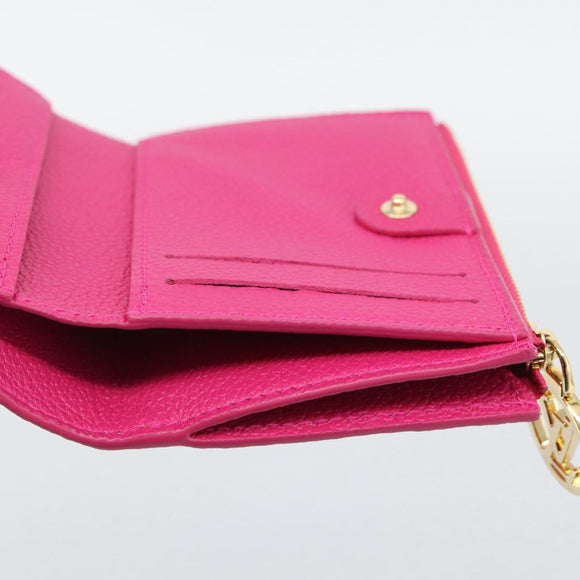 LOUIS VUITTON Monogram Empreinte Portefeuille Lisa Frozen Orchid LV Auth 192468M