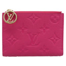 LOUIS VUITTON Monogram Empreinte Portefeuille Lisa Frozen Orchid LV Auth 192468M-2