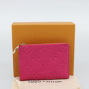 LOUIS VUITTON Monogram Empreinte Portefeuille Lisa Frozen Orchid LV Auth 192468M-21