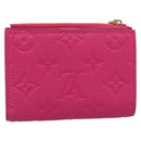 LOUIS VUITTON Monogram Empreinte Portefeuille Lisa Frozen Orchid LV Auth 192468M-3