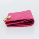 LOUIS VUITTON Monogram Empreinte Portefeuille Lisa Frozen Orchid LV Auth 192468M-4