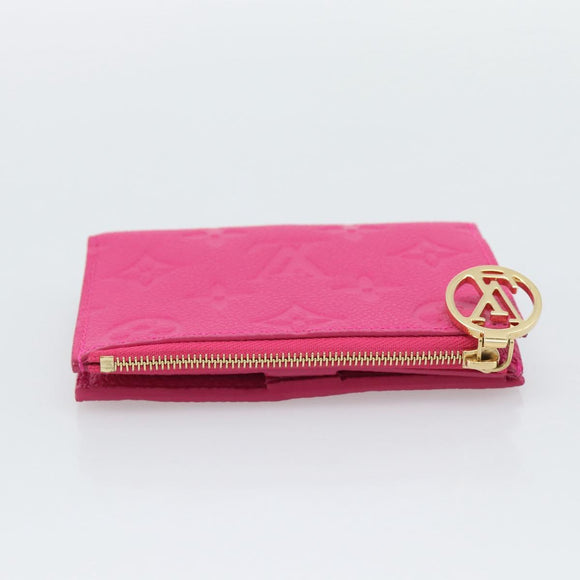 LOUIS VUITTON Monogram Empreinte Portefeuille Lisa Frozen Orchid LV Auth 192468M