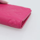 LOUIS VUITTON Monogram Empreinte Portefeuille Lisa Frozen Orchid LV Auth 192468M-8