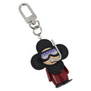 LOUIS VUITTON Bijoux Sac Vivienne Diver Charm metal Black M00748 LV Auth 192470M-1