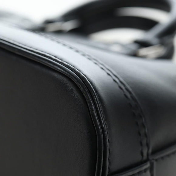 LOUIS VUITTON Alma EW Hand Bag Calf leather Black M24529 LV Auth 192473SAM