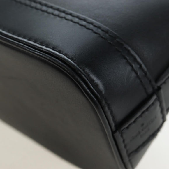 LOUIS VUITTON Alma EW Hand Bag Calf leather Black M24529 LV Auth 192473SAM