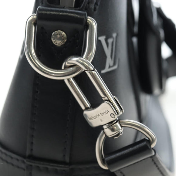 LOUIS VUITTON Alma EW Hand Bag Calf leather Black M24529 LV Auth 192473SAM