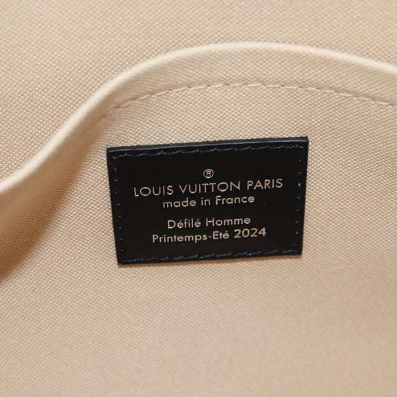 LOUIS VUITTON Alma EW Hand Bag Calf leather Black M24529 LV Auth 192473SAM