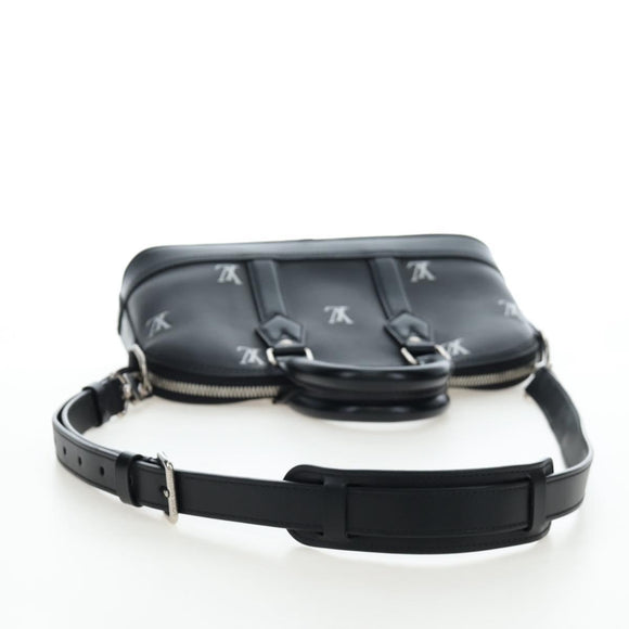LOUIS VUITTON Alma EW Hand Bag Calf leather Black M24529 LV Auth 192473SAM