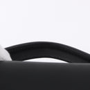 LOEWE Anagram Hand Bag Leather Black Silver Auth 192474V-8