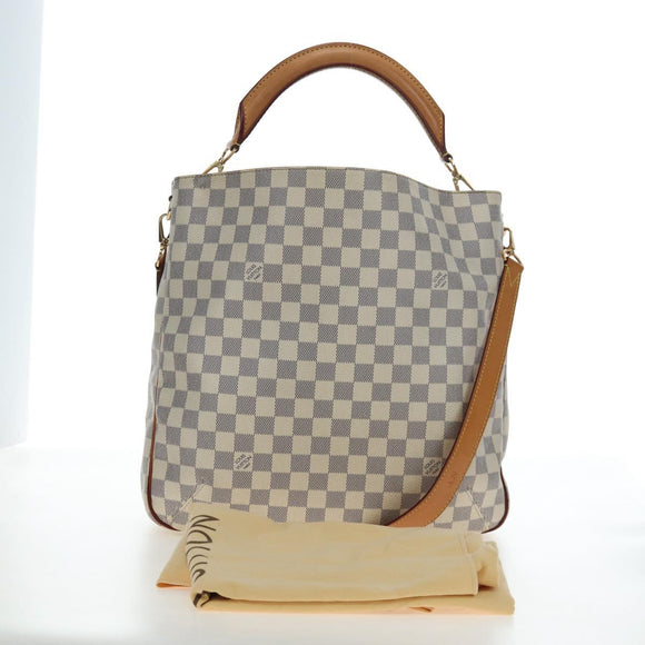 LOUIS VUITTON Damier Azur Sophie Shoulder Bag 2way N41216 LV Auth 192475V