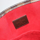 LOUIS VUITTON Damier Ebene Sac Plat Hand Bag N51140 LV Auth 192476V-18