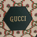 GUCCI Ofidia Tote Bag Canvas Green Gold 676681 Auth 192482V-17