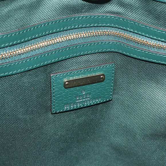 GUCCI Ofidia Tote Bag Canvas Green Gold 676681 Auth 192482V