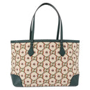 GUCCI Ofidia Tote Bag Canvas Green Gold 676681 Auth 192482V-2