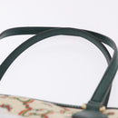 GUCCI Ofidia Tote Bag Canvas Green Gold 676681 Auth 192482V-8