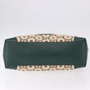 GUCCI Ofidia Tote Bag Canvas Green Gold 676681 Auth 192482V-5