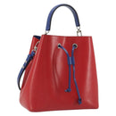LOUIS VUITTON Epi Neonoe Shoulder Bag Red Coklico M54365 LV Auth 192485V-1