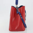 LOUIS VUITTON Epi Neonoe Shoulder Bag Red Coklico M54365 LV Auth 192485V-5