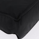 CHANEL Tote Bag Nylon Black Gold CC Auth 192486A-9