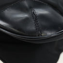 PRADA Shoulder Bag Nylon Black Silver Auth 192490V-18