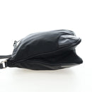 PRADA Shoulder Bag Nylon Black Silver Auth 192490V-4