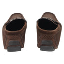 LOUIS VUITTON Monte Carlo line Driving Shoes Brown LV Auth 192495A-3