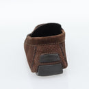 LOUIS VUITTON Monte Carlo line Driving Shoes Brown LV Auth 192495A-7