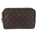 LOUIS VUITTON Monogram Trousse Toilette 23 Clutch Bag M47524 LV Auth 192496-13