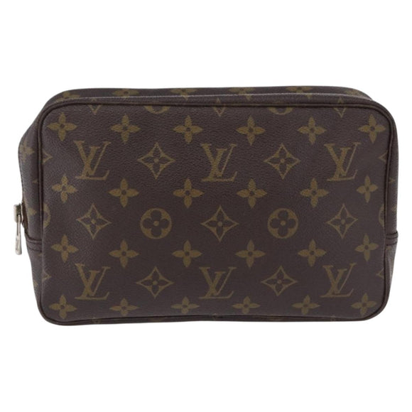 LOUIS VUITTON Monogram Trousse Toilette 23 Clutch Bag M47524 LV Auth 192496