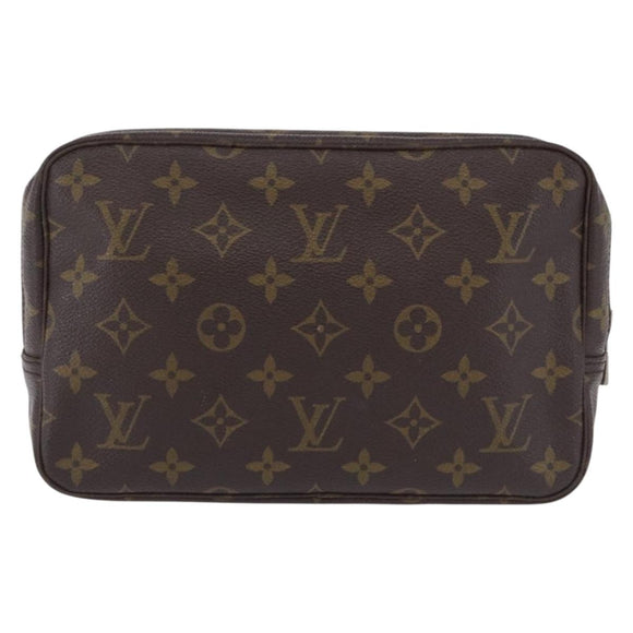 LOUIS VUITTON Monogram Trousse Toilette 23 Clutch Bag M47524 LV Auth 192496